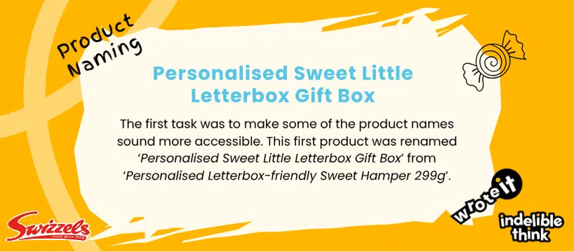 3 swizzels product descriptions